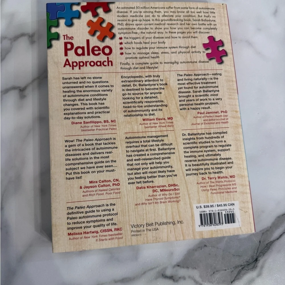 The Paleo Approach Cookbook by Sarah Ballantyne - Picture 2 of 2